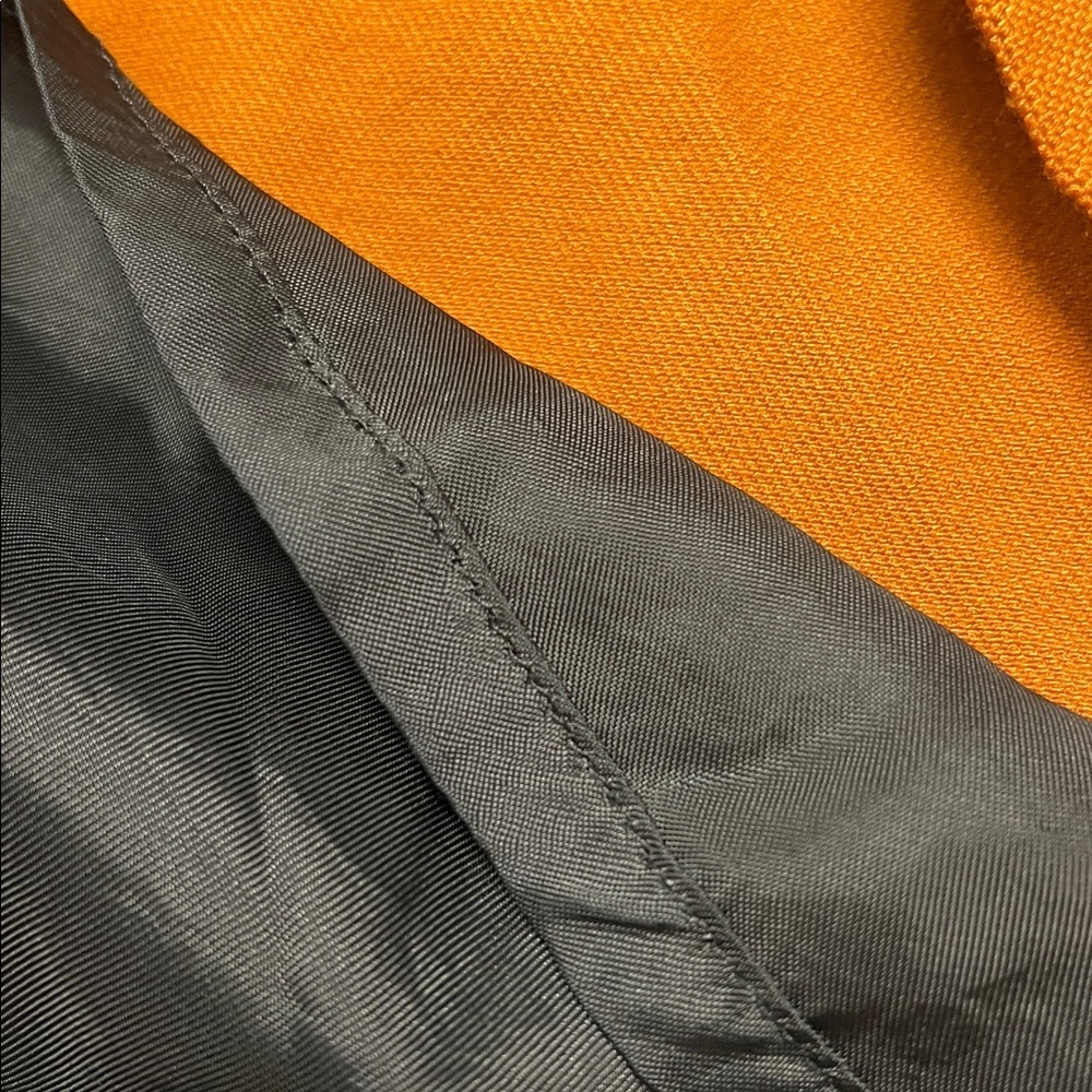 Stylish Orange and Black Women's Skirt - Picture 8 of 9